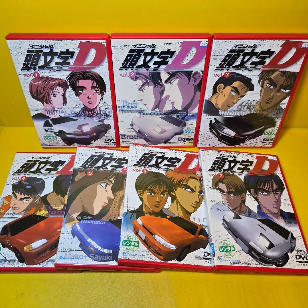 新品ケース交換済み　頭文字D イニシャルDシリーズ　DVD全41巻セット