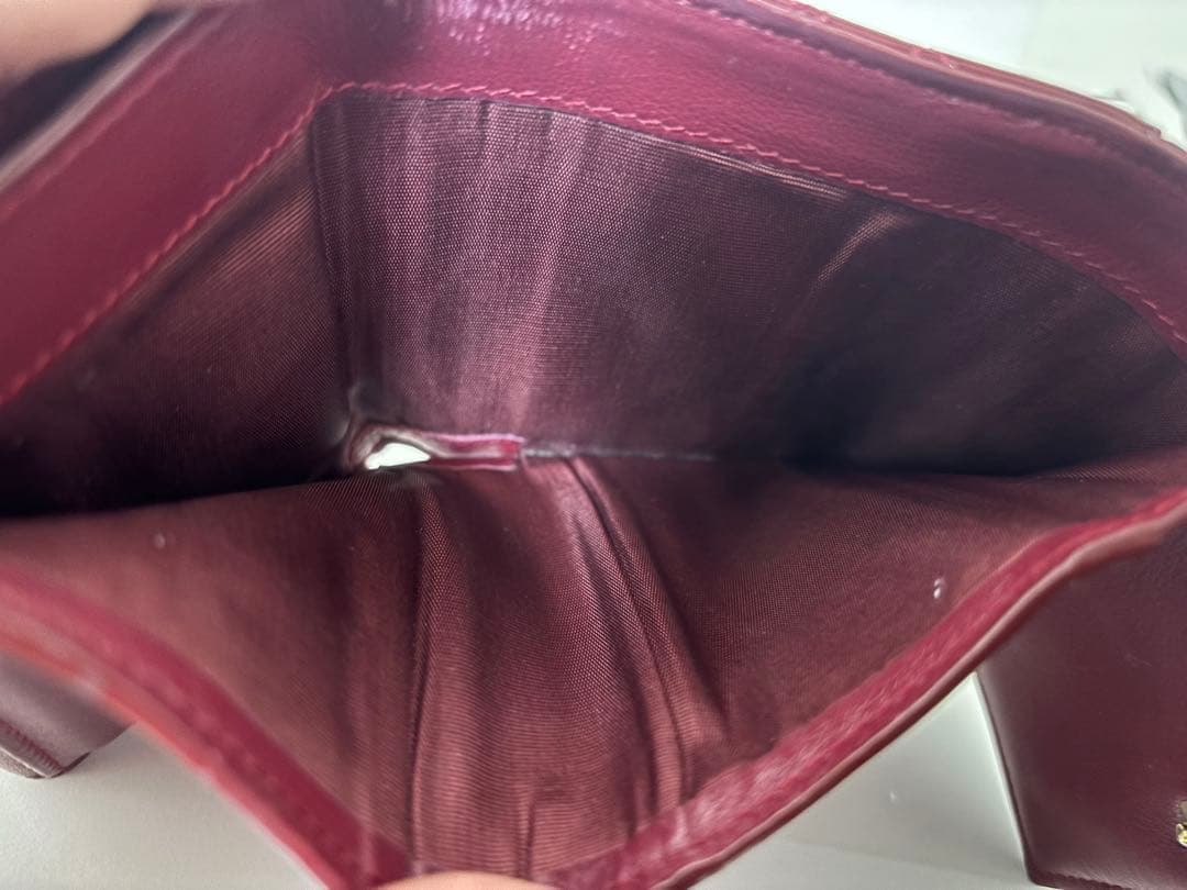 ディオール　Lady Dior Lotus ウォレット