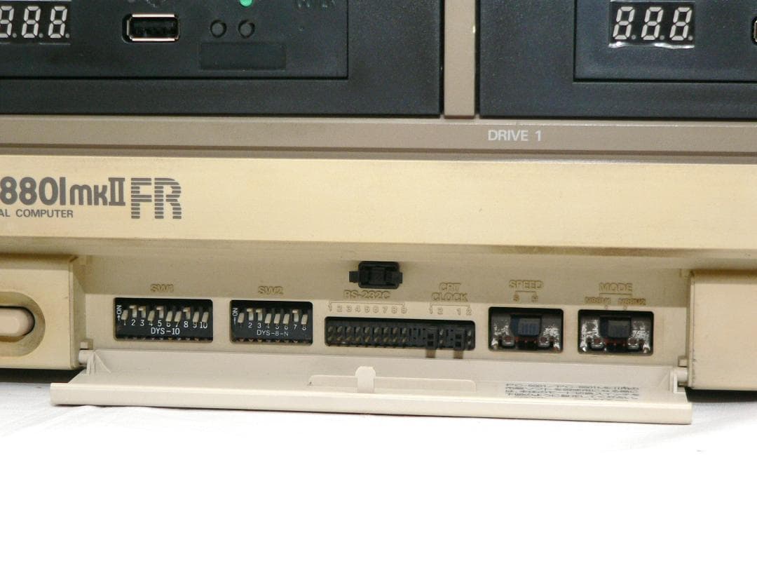 NEC PC-8801mkIIFR GOTEKドライブ フルメンテナンス 動作品