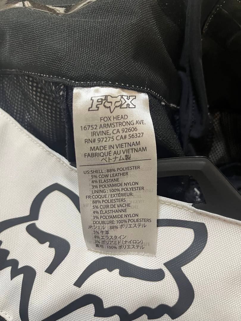 Supreme Fox Racing Moto Pant ブラックSサイズ