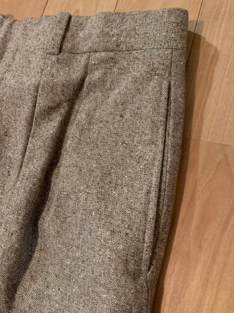 【美品】エミスフィール　カシミヤ混ウール　パンツ