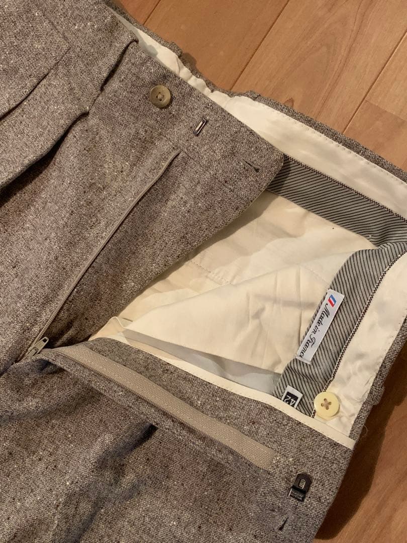 【美品】エミスフィール　カシミヤ混ウール　パンツ