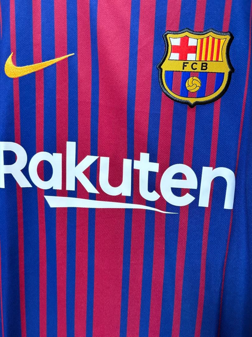 【正規品・タグ付き】 バルセロナ メッシ 17/18 リーグMVP得点王 L