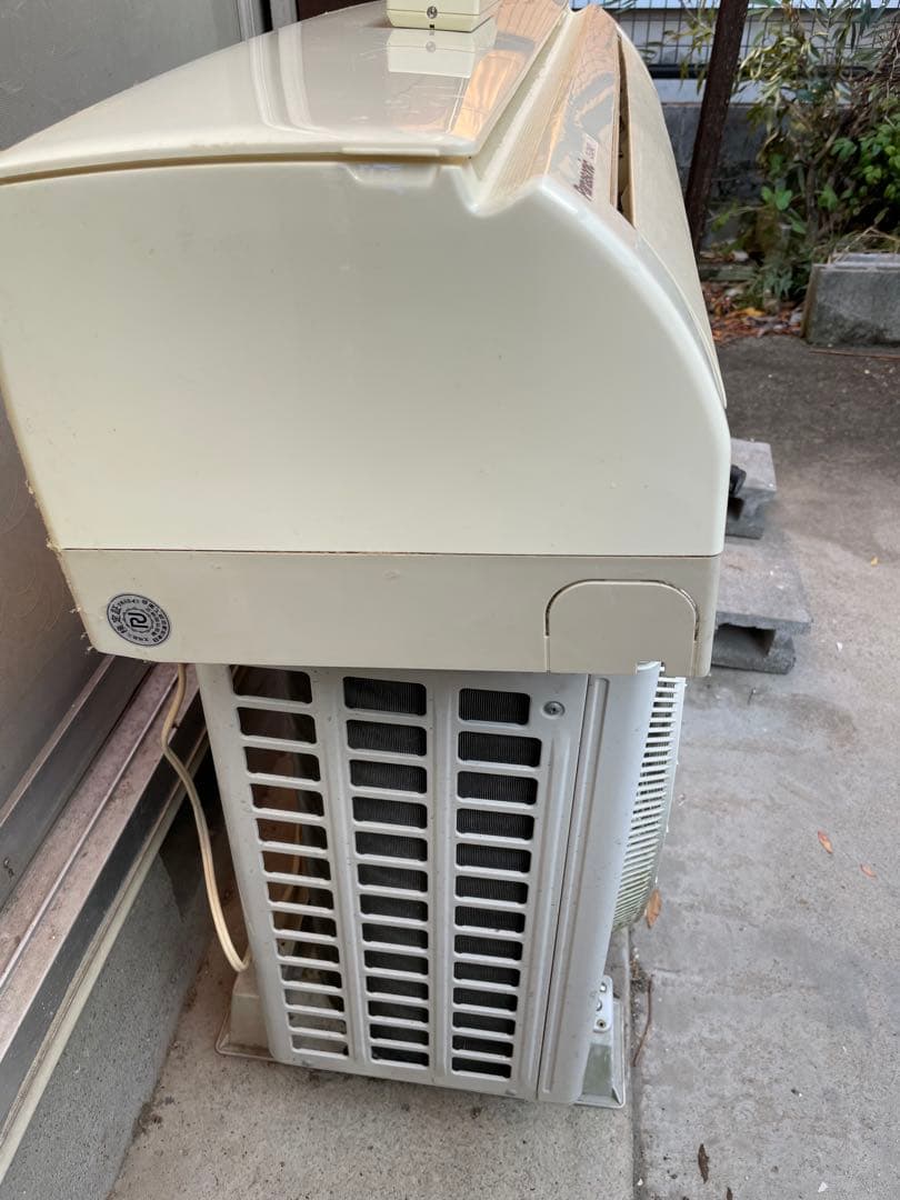 Panasonic CS-224CF エアコン本体　リモコン付2014年製動作品