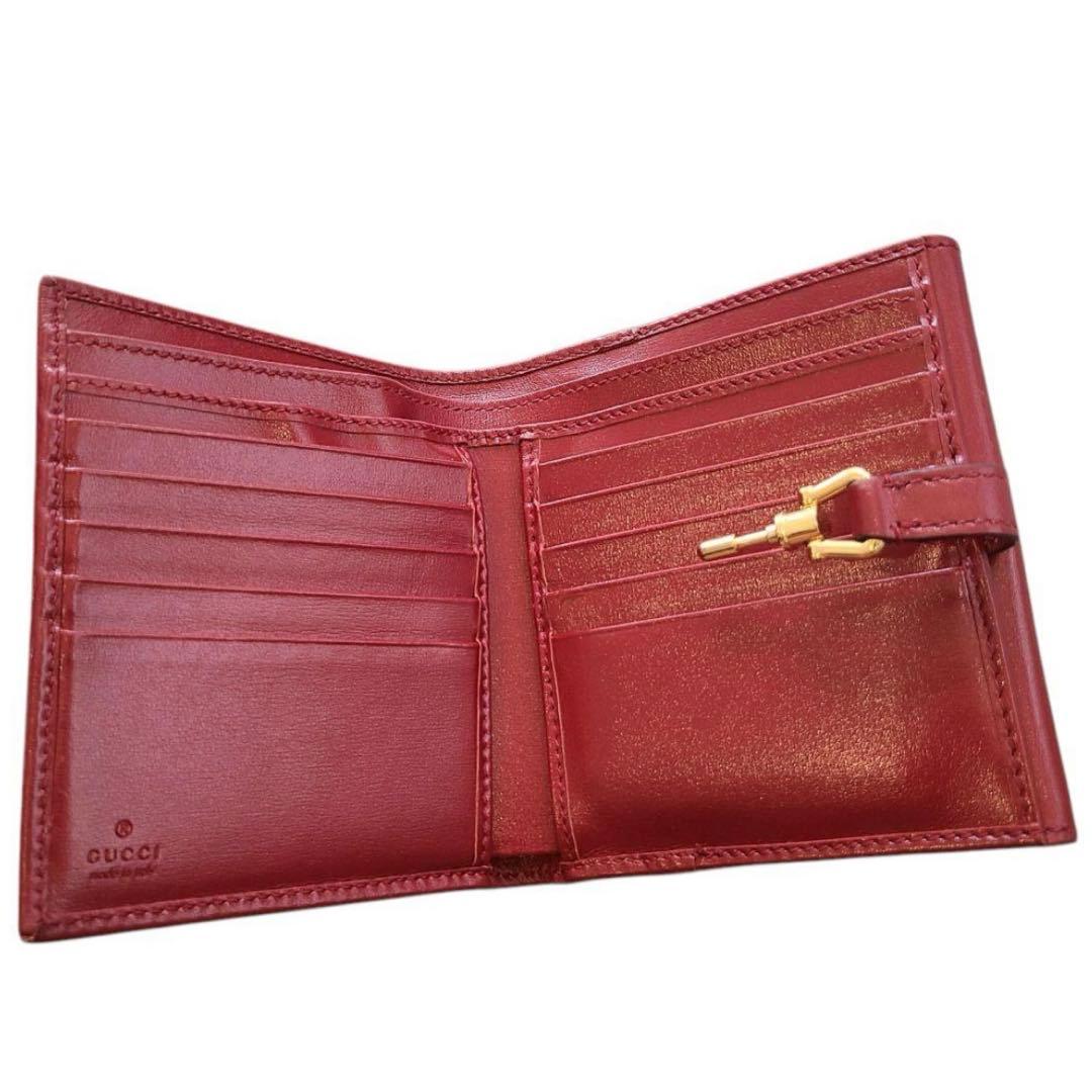 GUCCI　グッチ　財布　ジャッキー　小銭入れ有り　コンパクト　付属品多数