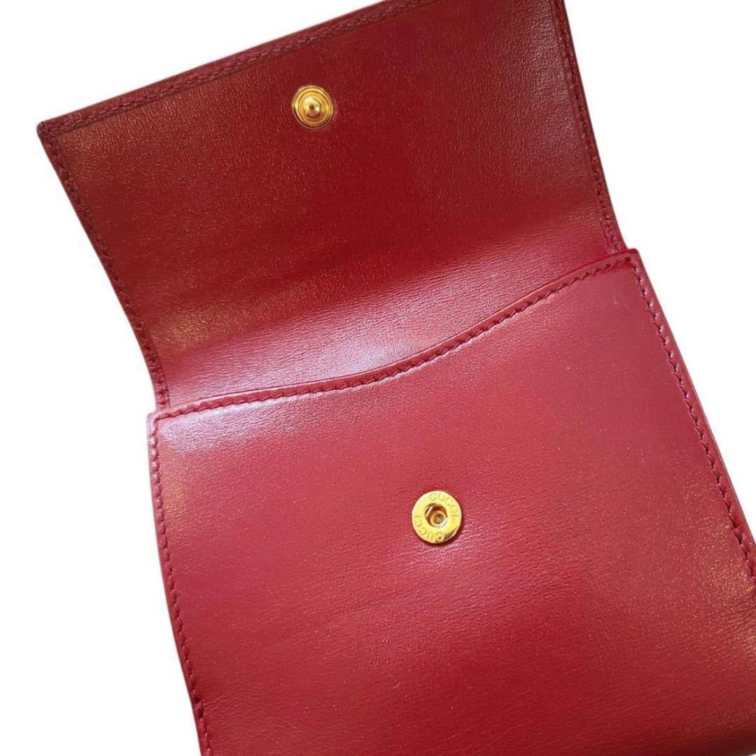 GUCCI　グッチ　財布　ジャッキー　小銭入れ有り　コンパクト　付属品多数