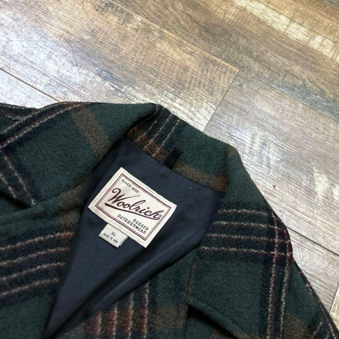 WOOLRICH ウールリッチ チェック コート ジャケット 4ポケット