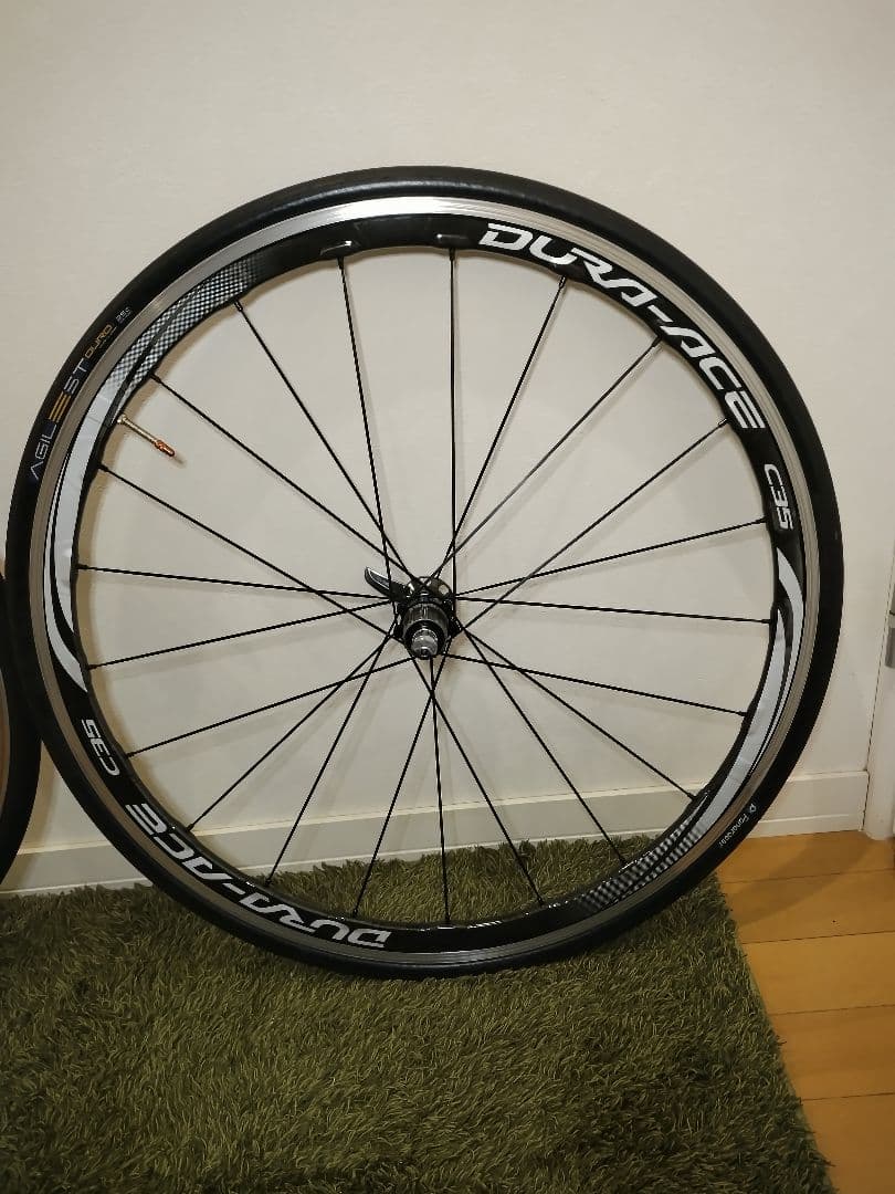 Dura-Ace WH-9000 C35軽量カーボンホイール｜11s 前後セット