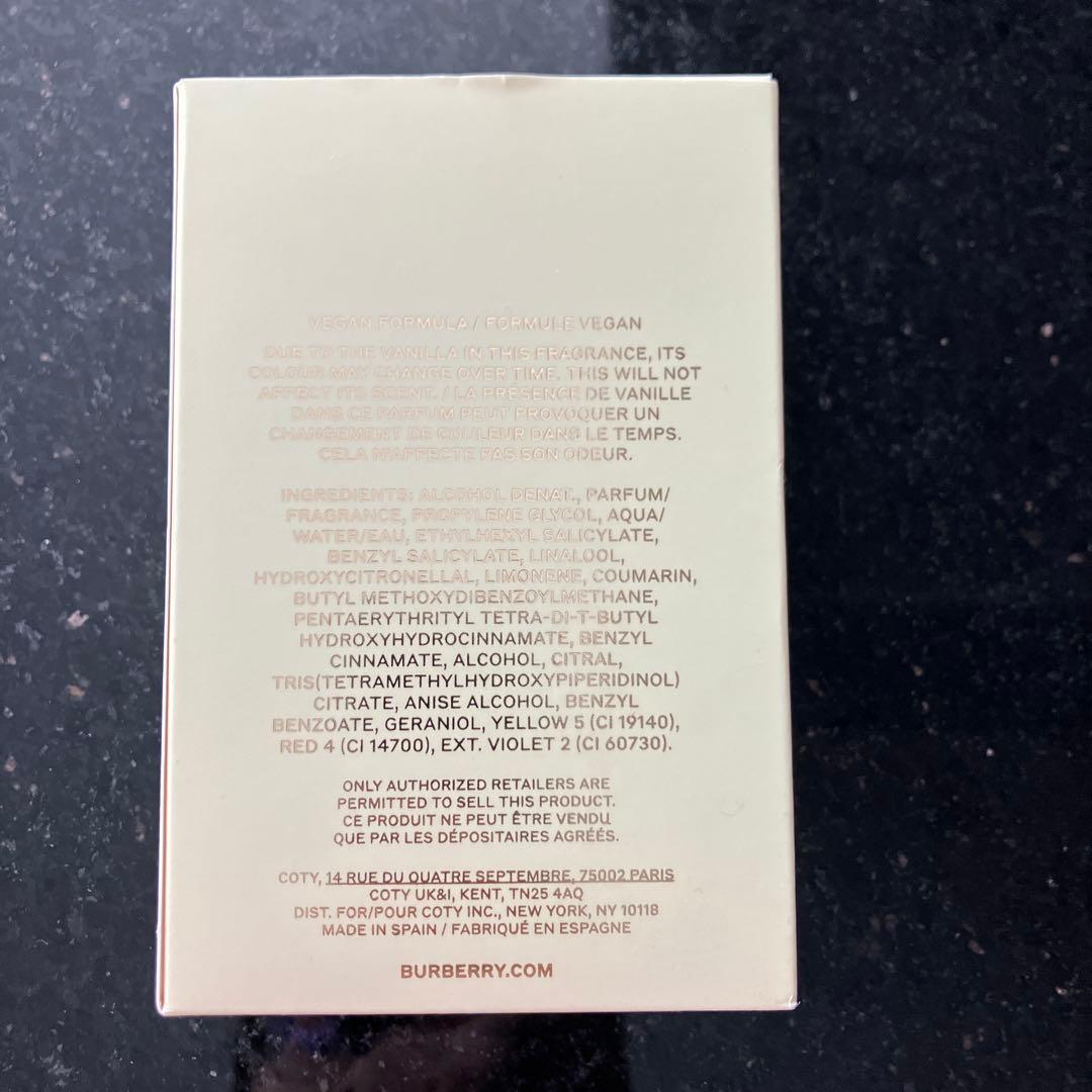 新品未使用】BURBERRY GODDESS オードパルファム 100ml