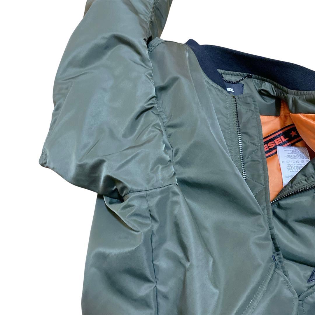 DIESEL MA-1 フライトジャケット オリーブグリー カーキ　Mサイズ