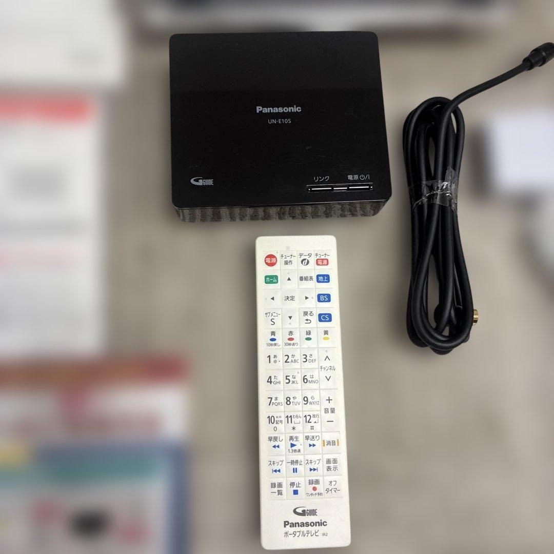Panasonic ポータブルテレビ UN-10E10-W 23年製