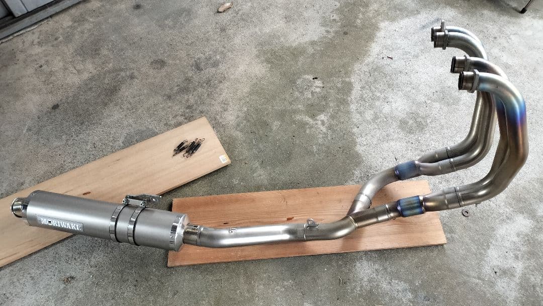 MORIWAKI フルチタン マフラー