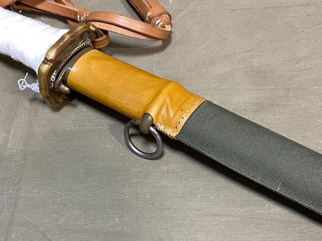 九五式軍刀用鞘覆 日本陸軍 曹長刀 鞘カバー 憲兵 騎兵