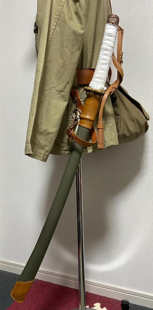 九五式軍刀用鞘覆 日本陸軍 曹長刀 鞘カバー 憲兵 騎兵