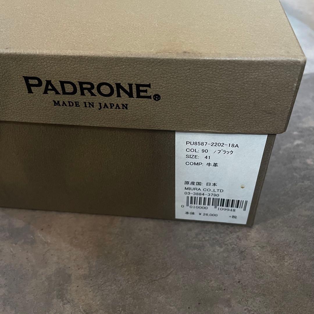 PADRONE STUDIOUS別注 SLIP ON SHOES サイズ41