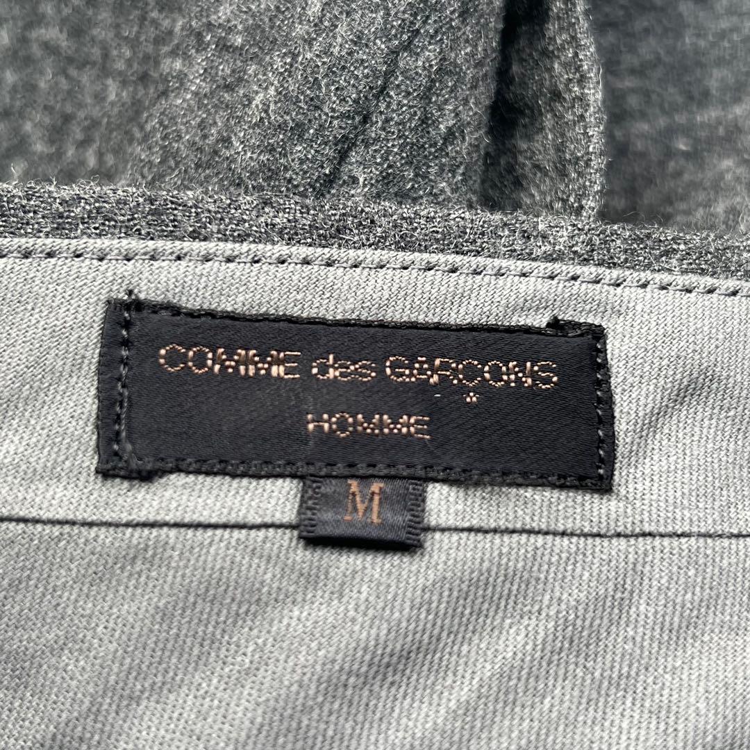 90's コムデギャルソンオム 田中オム 2タック ウールスラックス グレー