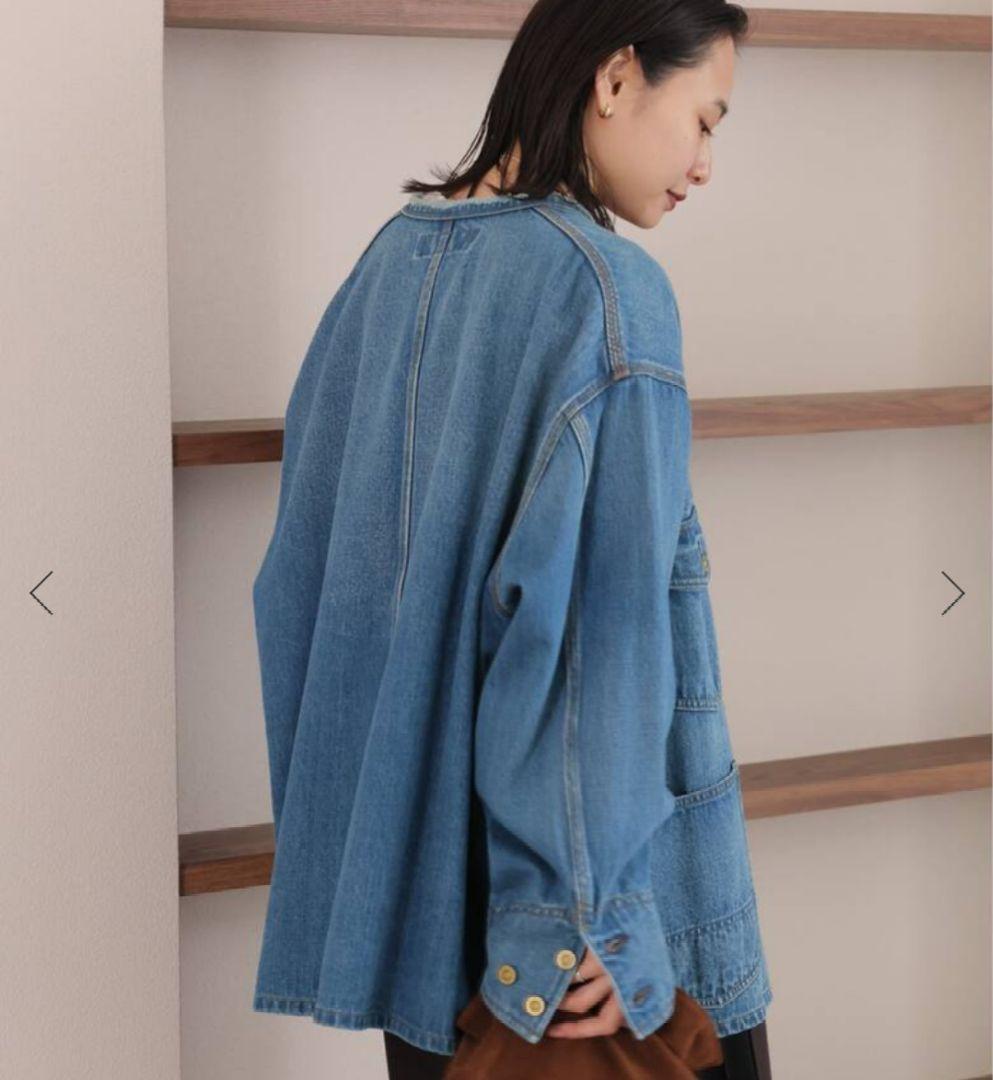 【タグ付き未使用】ジャーナルスタンダード　デニムカバーオール　ブルー