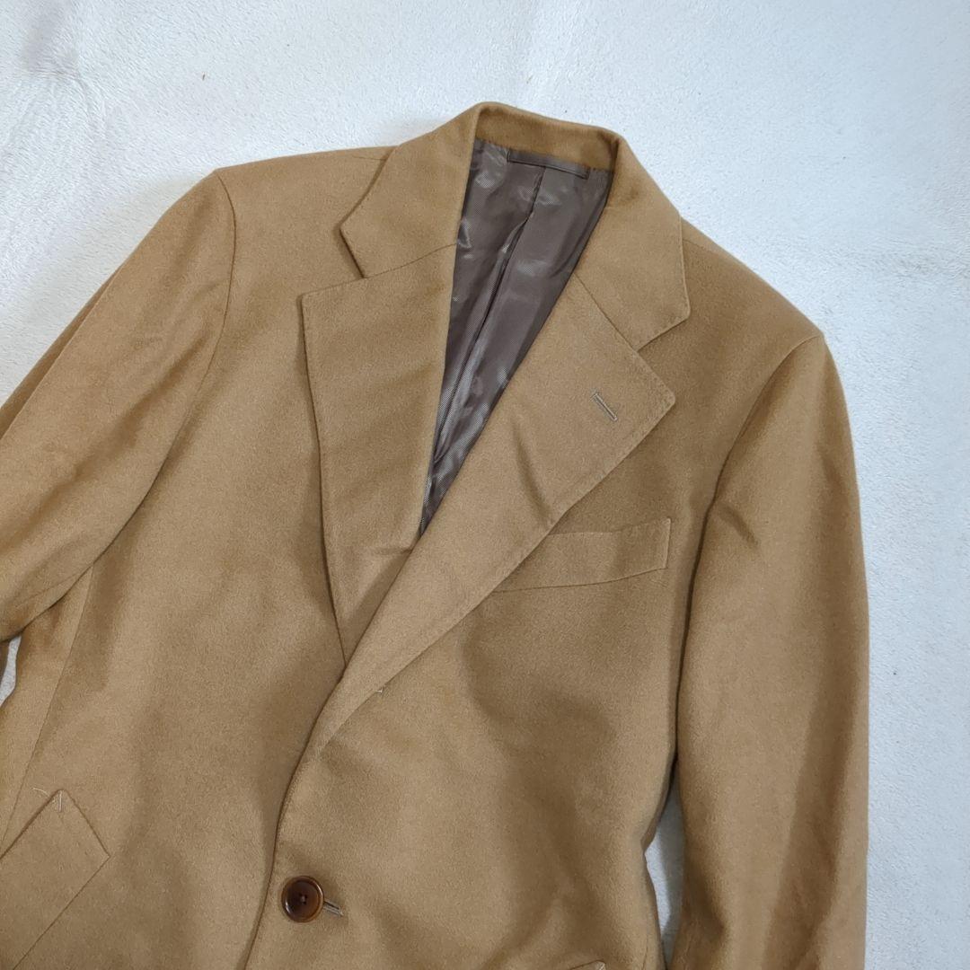 SHIPS カシミヤ チェスターコート ベージュ Lサイズ ウール