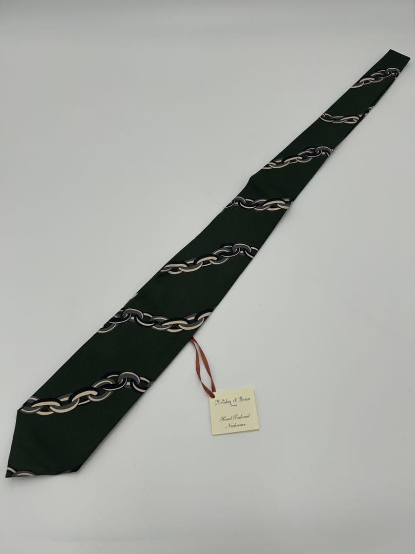 新品未使用　Holiday & Brown ネクタイ　ホリデー&ブラウン　緑