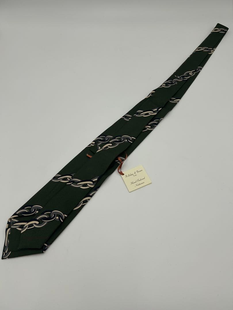 新品未使用　Holiday & Brown ネクタイ　ホリデー&ブラウン　緑