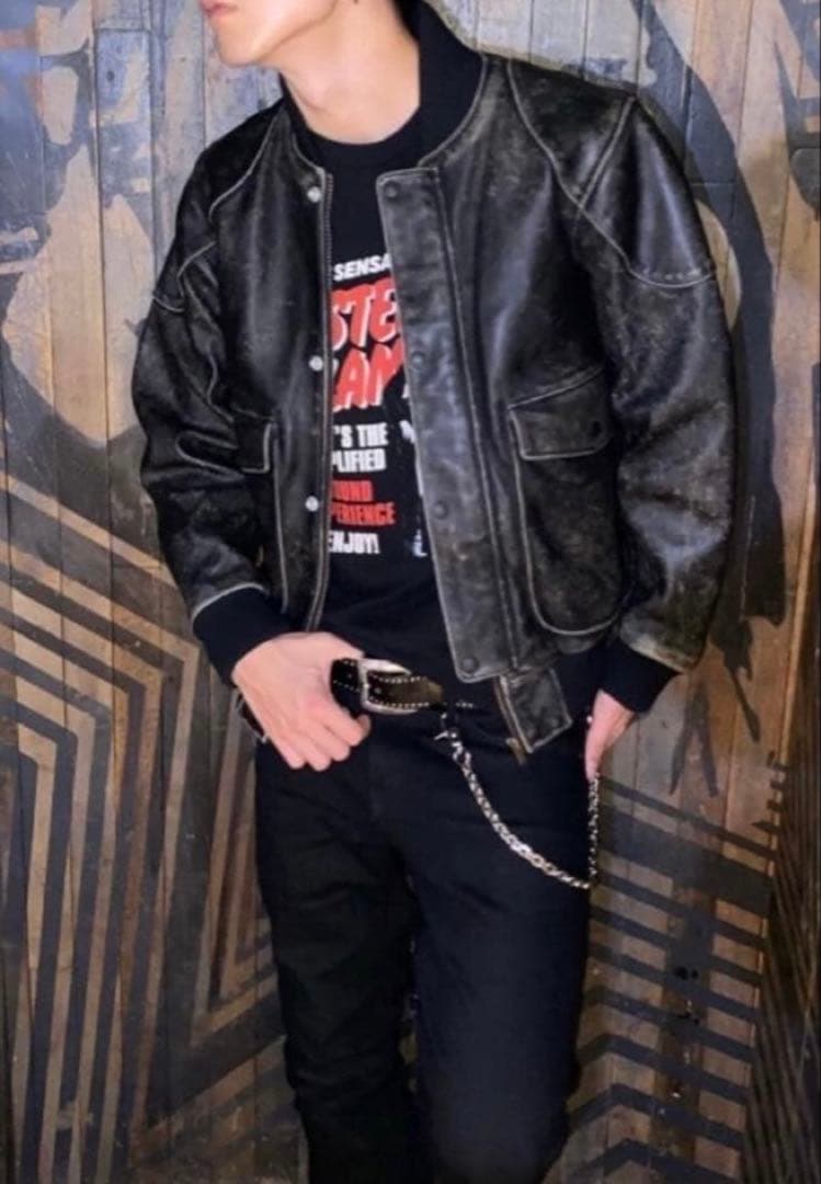 新品未使用品ヒステリックグラマーウォレットチェーンギターガールhysteric