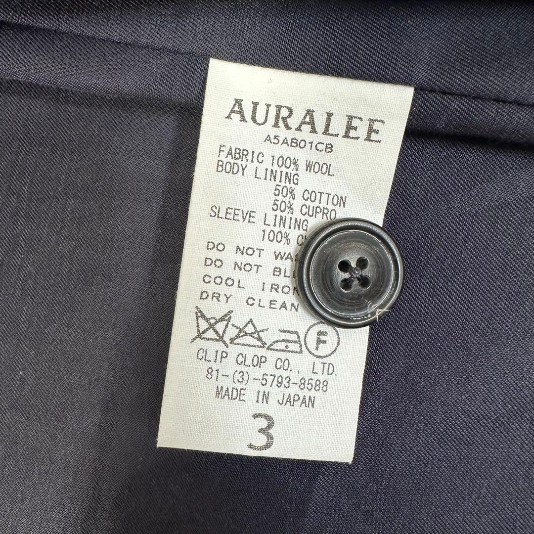 K*b様 美品AURALEE オーラリー　M-65 メルトンジャケット　3 ネイ