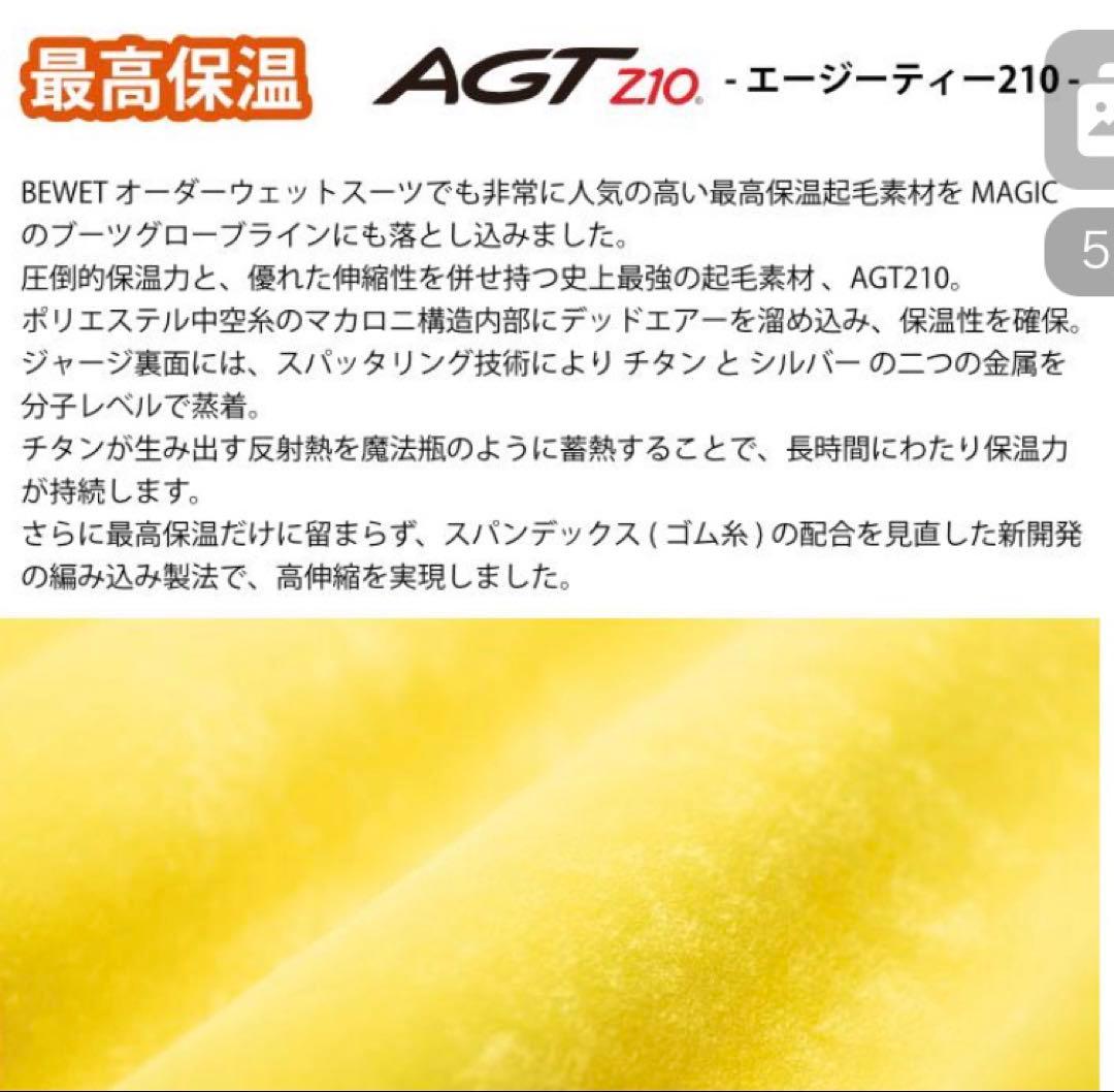  AGT210 1mm インナーベストサイズS