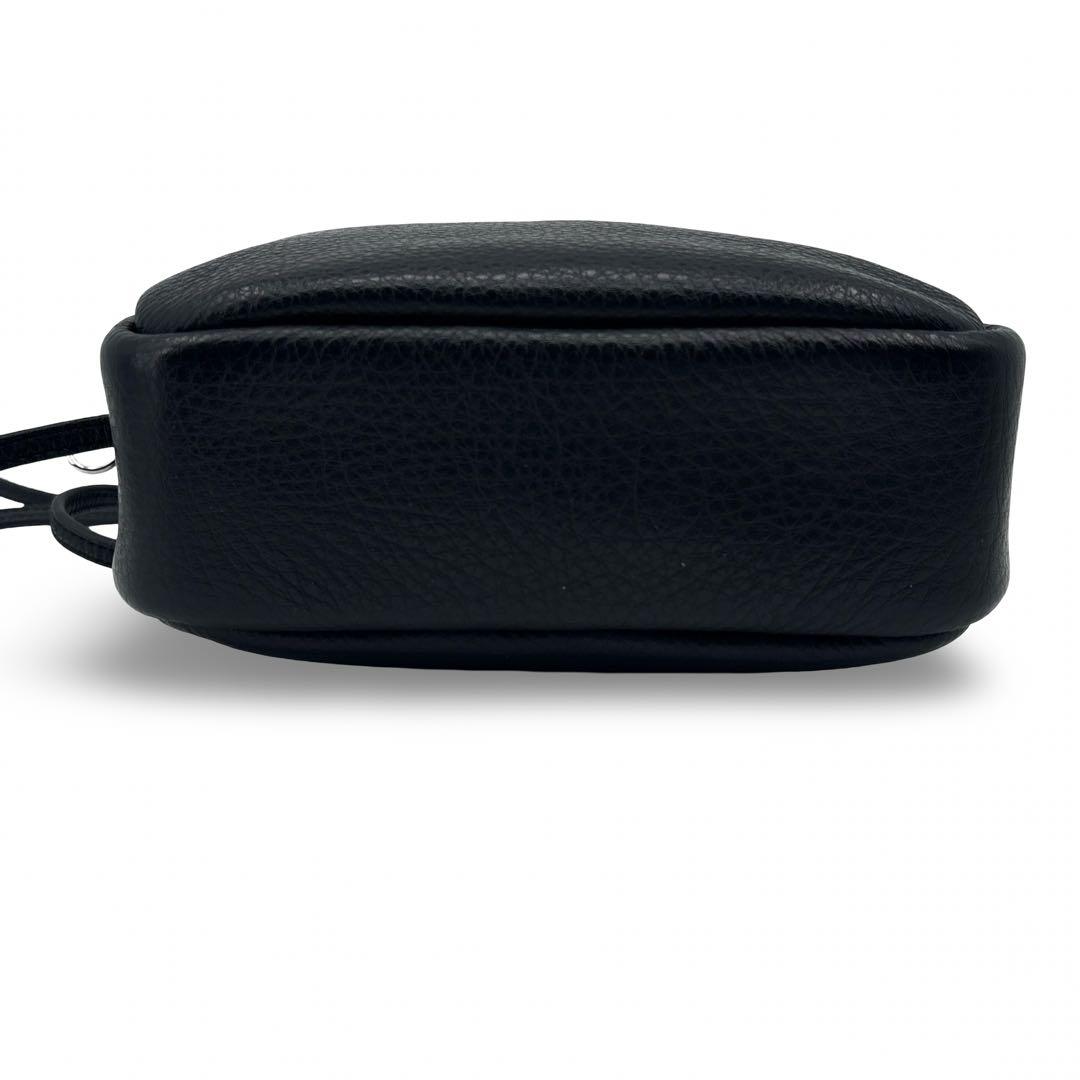 【未使用級　極美品】Aeta アエタ 2WAY　ショルダーバッグ 　シボ革　黒