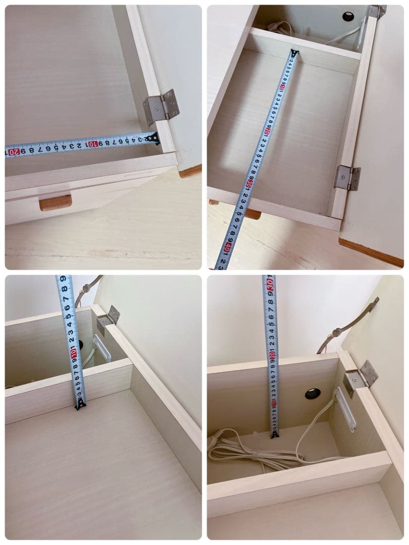 brother ブラザー　バタフライテーブル　作業台　コンセント穴付き　木製