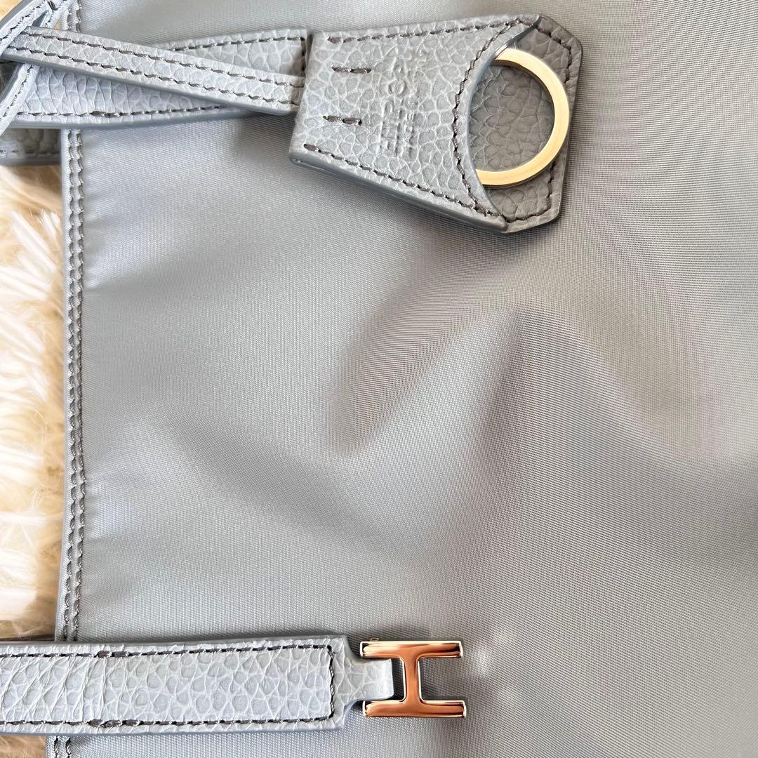 HIROFU ヒロフ 【 リベロ 】ナイロン トート バッグ M ブルー