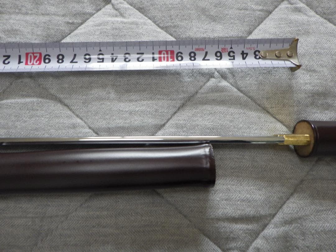 座頭市 仕込み杖 丸茶竹鞘新品未使用本商品は美術刀剣（模擬刀）です