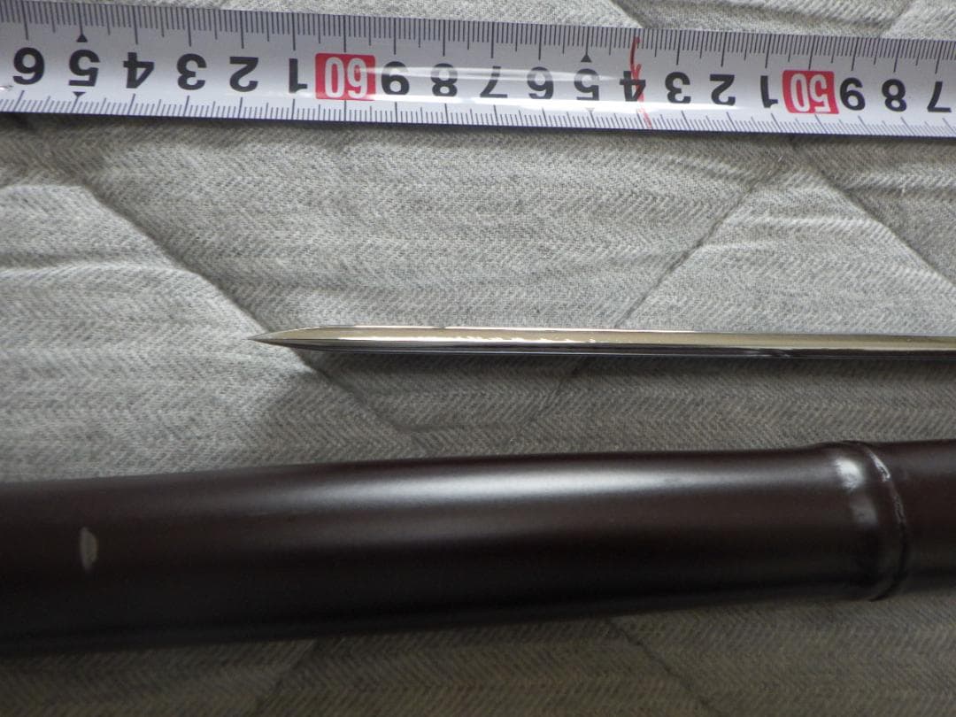 座頭市 仕込み杖 丸茶竹鞘新品未使用本商品は美術刀剣（模擬刀）です