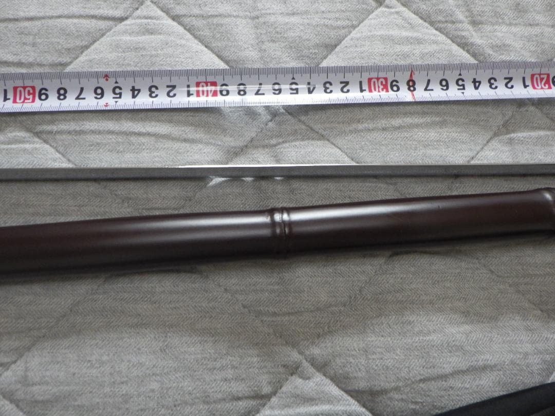 座頭市 仕込み杖 丸茶竹鞘新品未使用本商品は美術刀剣（模擬刀）です