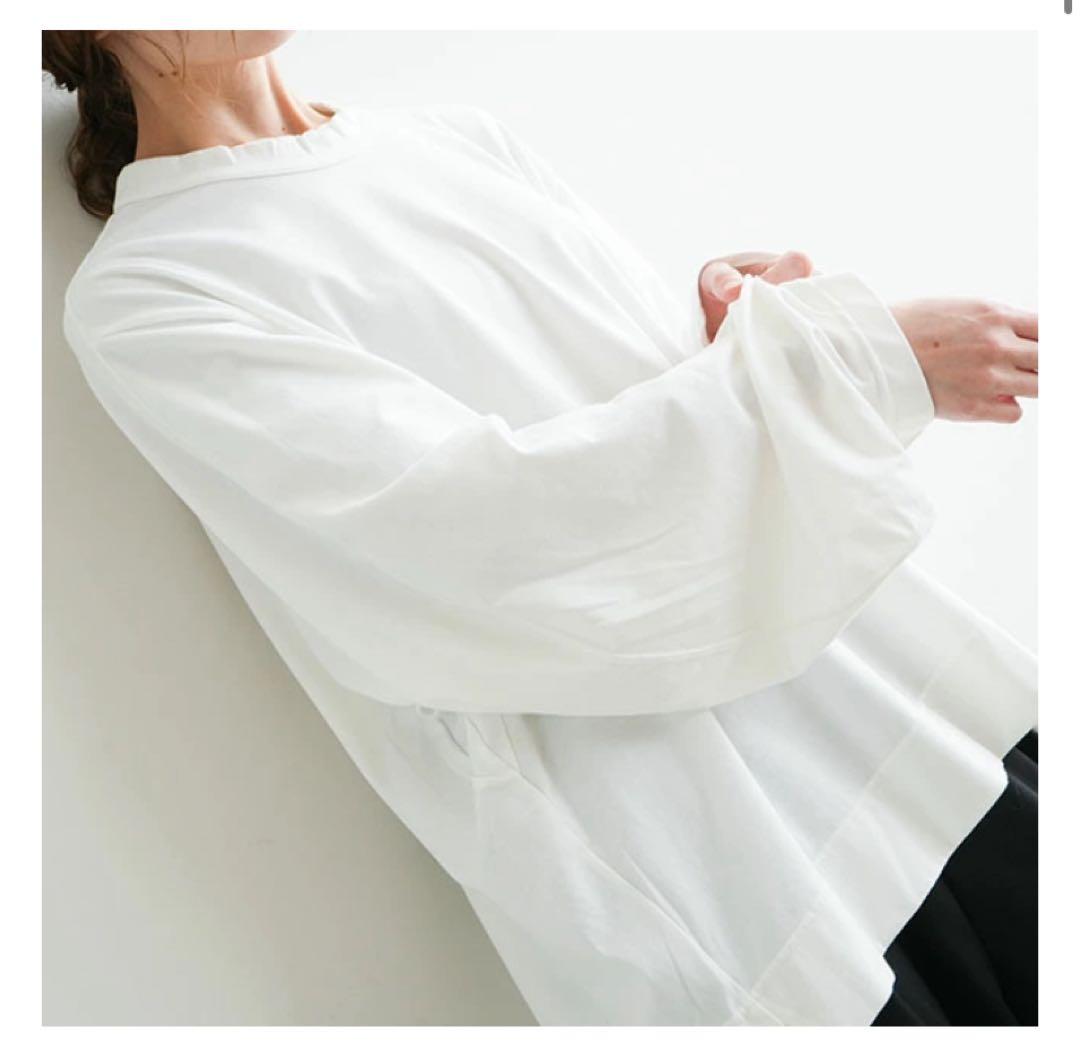 ほぼ未使用 FIRMUM｜フィルマム クルーネックカットソー プルオーバー