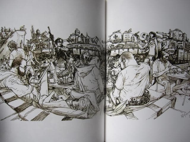 Omphalos　Sketchbook　Kim Jung Gi　金政基