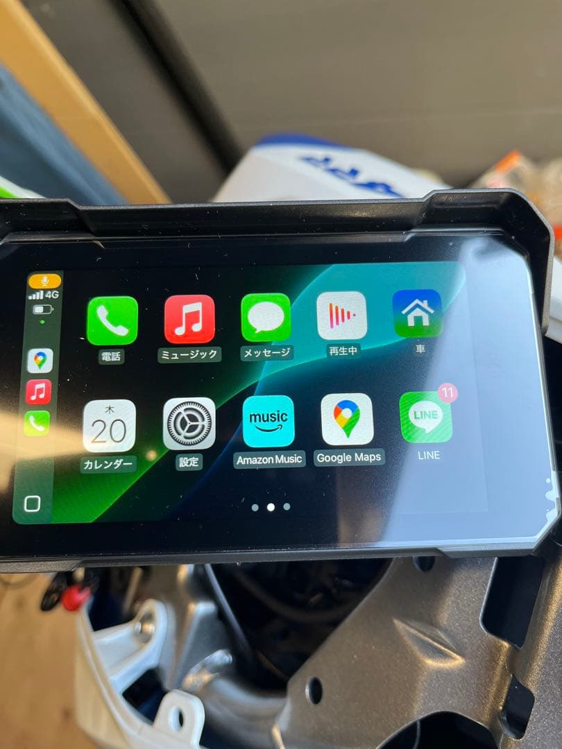 オートバイ用 スマートモニター 5インチ バイク