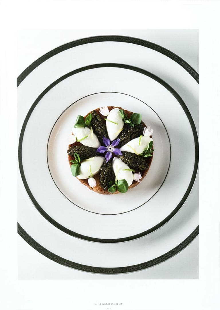 【絶版】洋書　L'Ambroisie 料理本　ランブロワジー