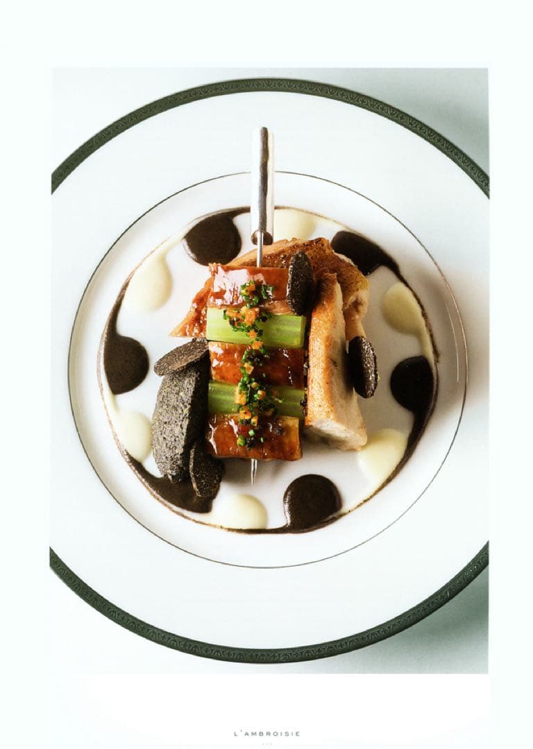 【絶版】洋書　L'Ambroisie 料理本　ランブロワジー