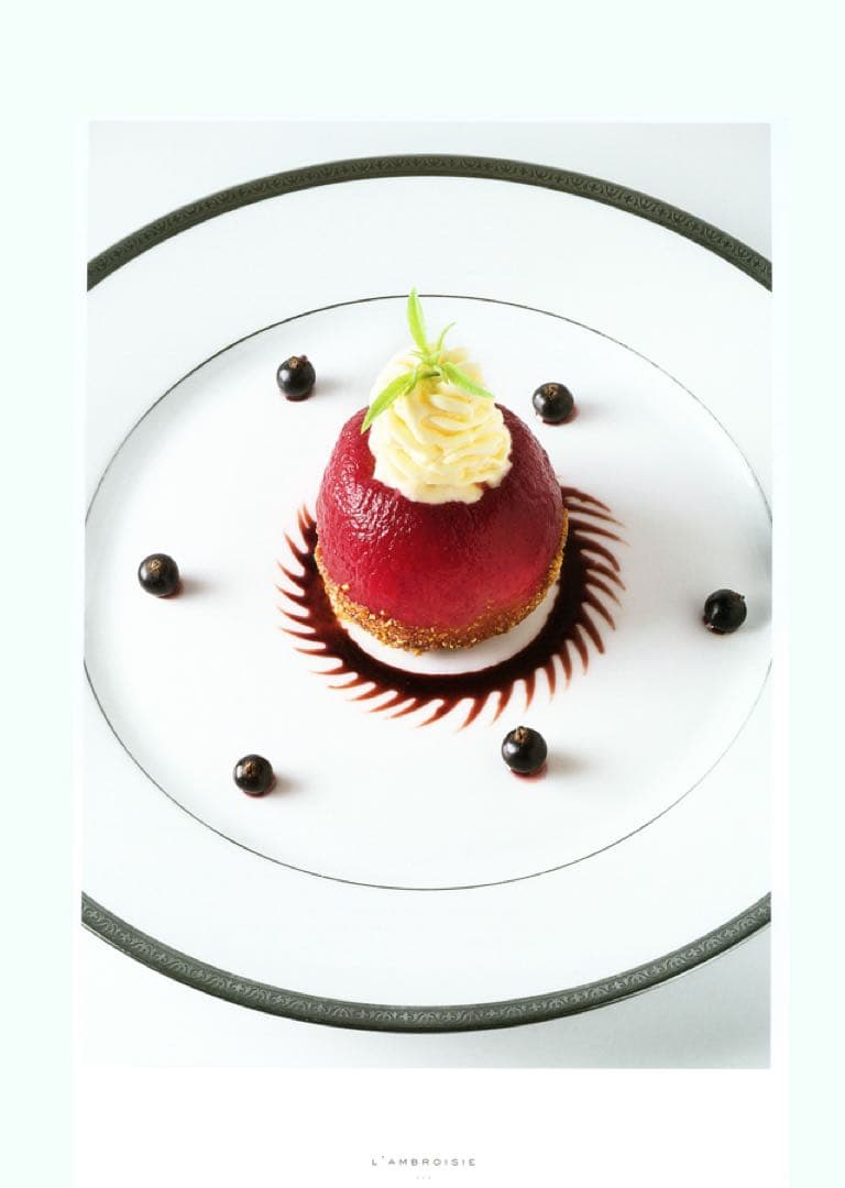 【絶版】洋書　L'Ambroisie 料理本　ランブロワジー