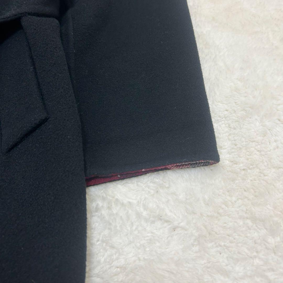 【美品】コーチ ダブルフェイス ロングコート ベルト付き ウール M〜Lサイズ