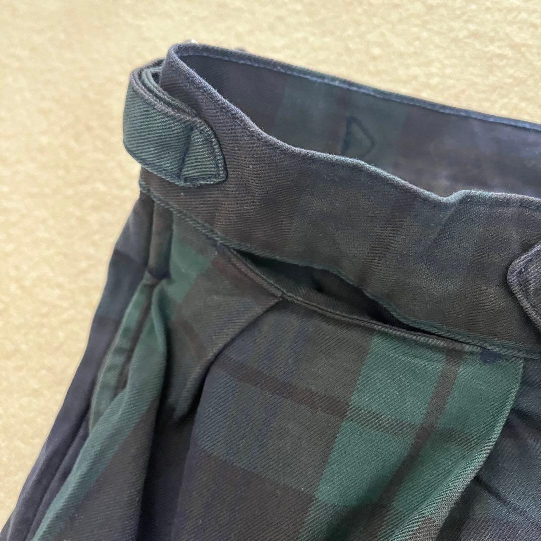 90s USA製 ラルフローレン チェックパンツ ブラックウォッチ 34×30