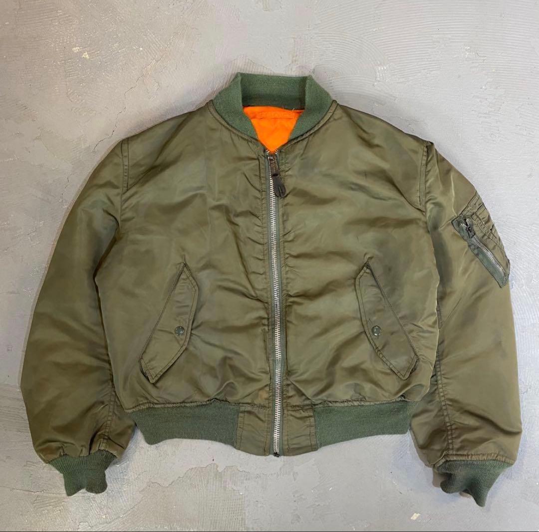 90's USA製 ALPHA INDUSTRIES MA-1 ジャケット