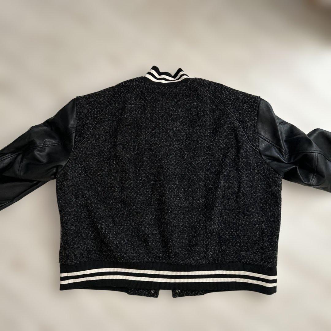 MG刺繍ロゴ付きスタジャン