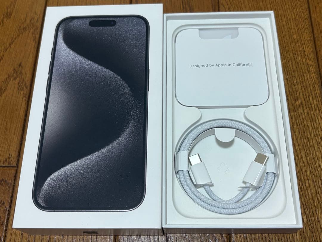 iPhone 15Pro 512GB ブラック 未開封未使用品