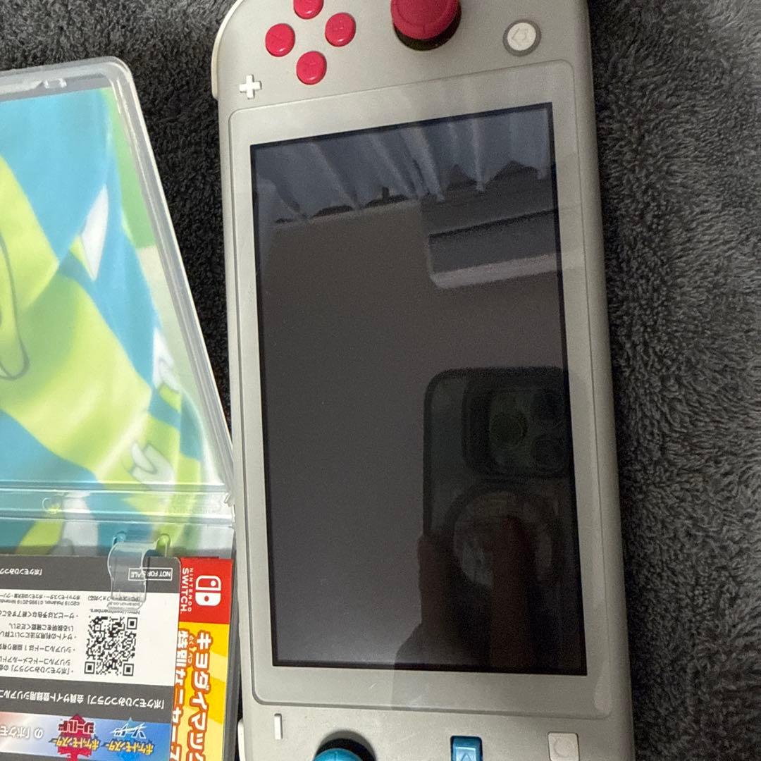 Nintendo Switch Lite シールド　スカーレットカセット付き
