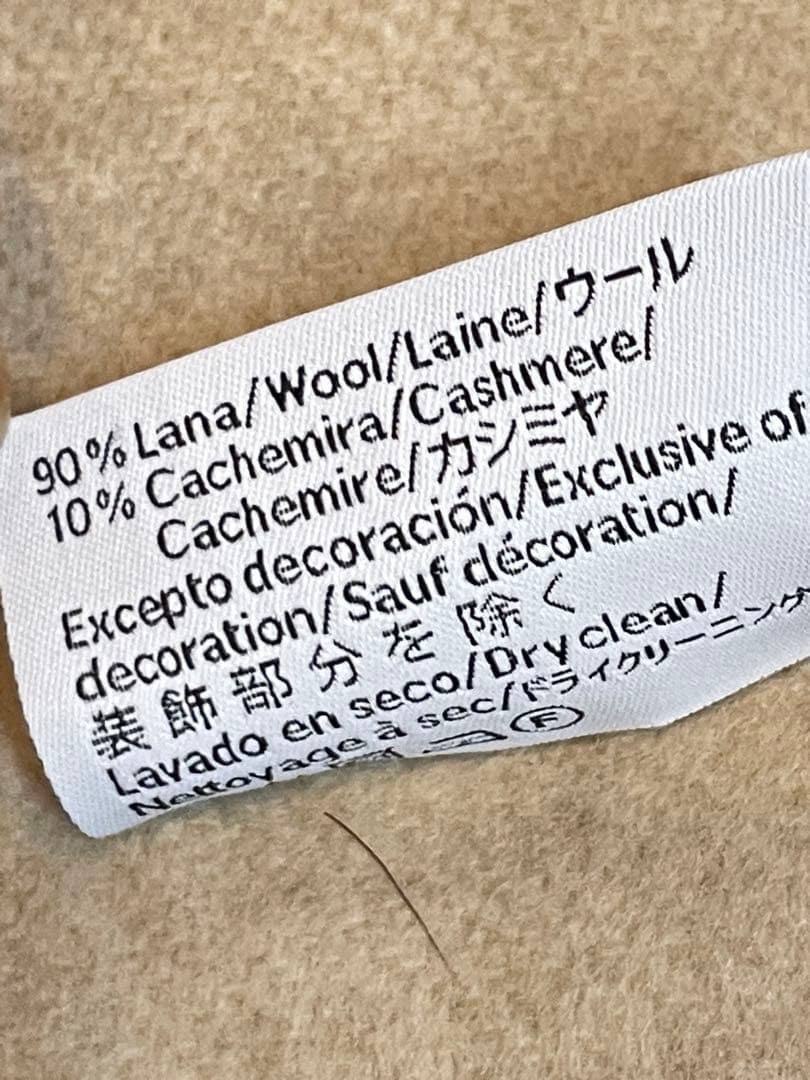 【良品】LOEWEロエベ　ウール/カシミヤ　バイカラー　マフラー❤︎