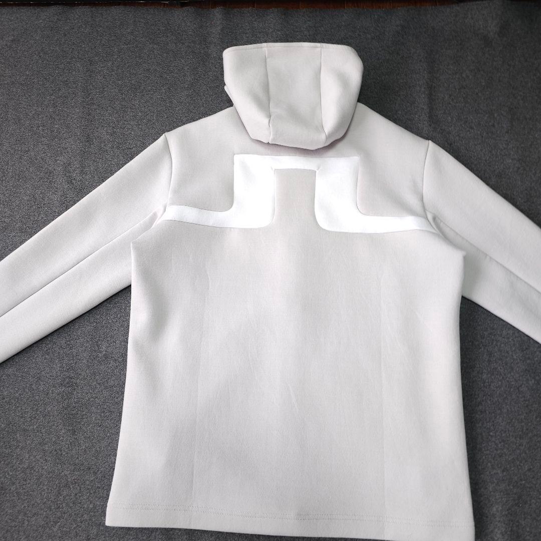 ジェイリンドバーグ ダンボールニット 長袖ゴルフジップブルゾンジャケット L