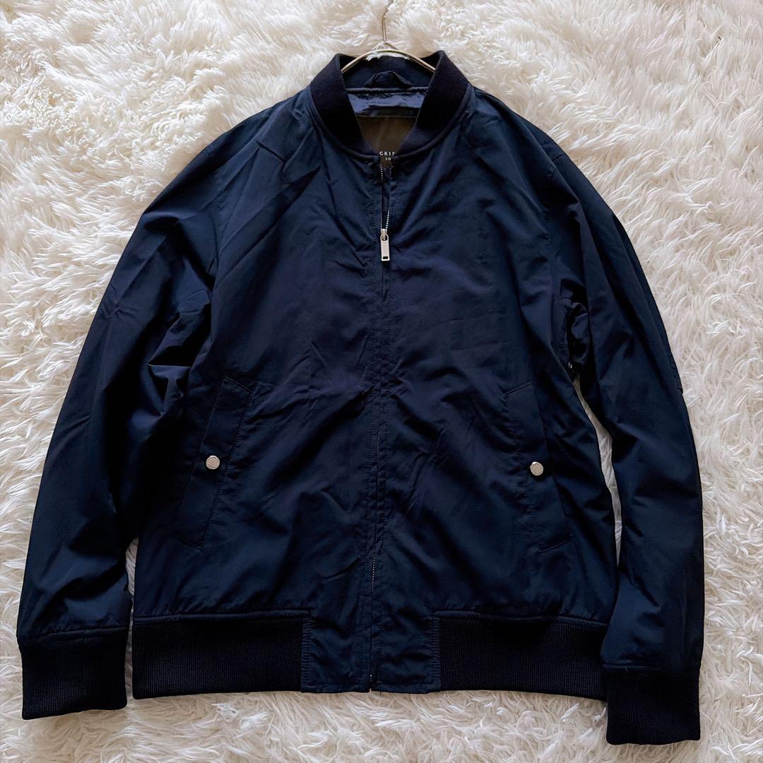 希少✨マッキントッシュ MA-1 フライトジャケット メンズL相当 ネイビー