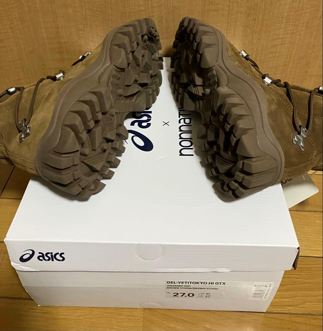 nonnative × Asics Gel-Yeti Tokyo Hi 27㎝