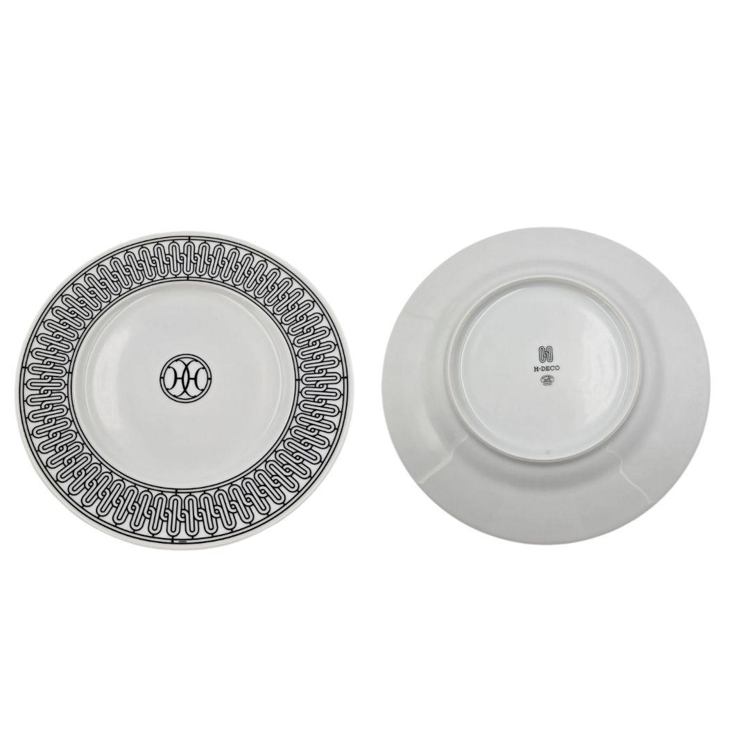 HERMES エルメス Hデコ アッシュデコ デザートプレートペア（22.5）